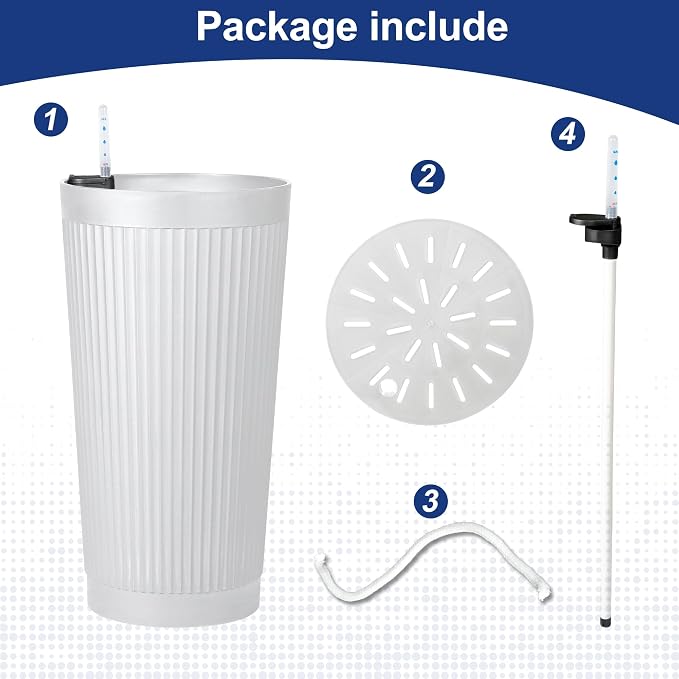 FENCY 2Pack 24IN Self Watering Planter - Image 5