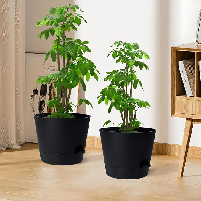 12 Inches Indoor Self Watering Planters - Image 6
