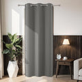 Joydeco Blackout Door Curtain for Doorway Privacy 78 Inches Long, Grommet by JOYDECO
