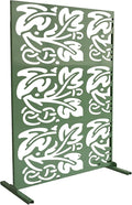 Oakland Living 6 ft. X 4 ft. Green Freestanding Metal Privacy Screen Room by Oakland+Living