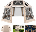VEVOR Pop up Gazebo Screen Tent, 15 x 15 ft, 13-Sided Spherical Camping Canopy by VEVOR