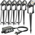 SUNTHIN Outdoor Landscape Lighting, 6 Pack Outdoor Spot Lights by SUNTHIN