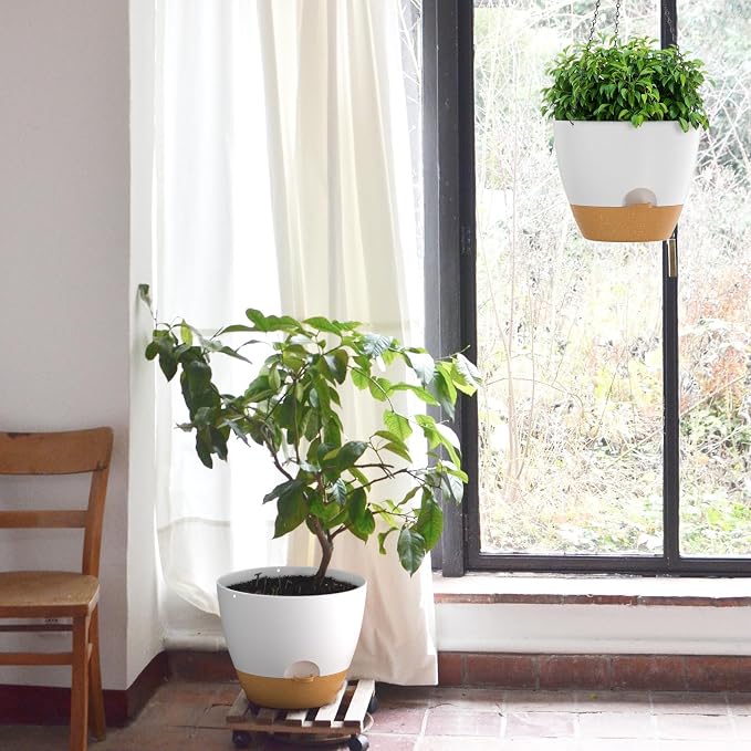 ZMTECH 12 Inch Hanging Planters - Image 7