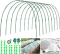 9 Sets Greenhouse Hoops for Raised Beds, Plant Support Hoop House Kit Frame for by LifeisLuck