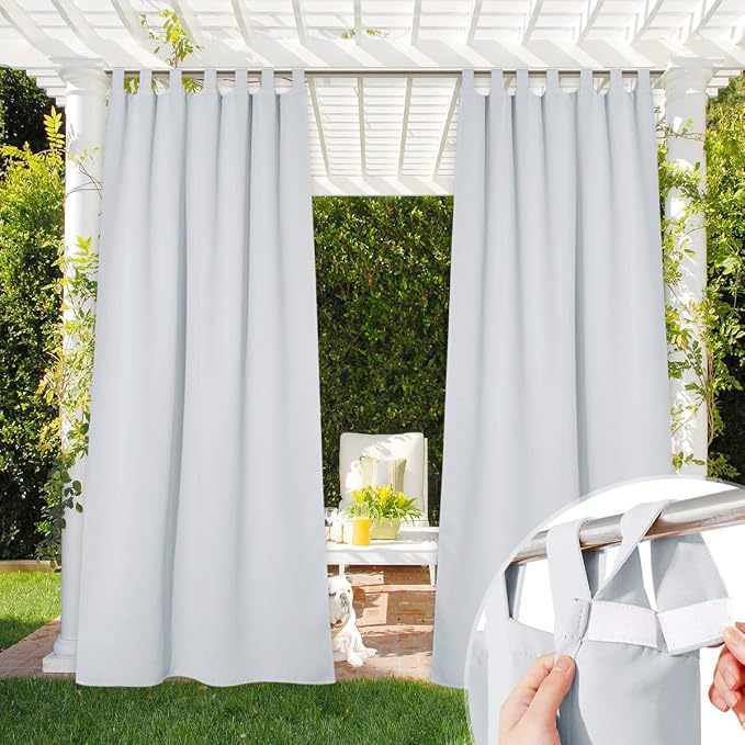 NICETOWN Outdoor Patio Curtain Waterproof by NICETOWN