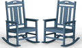 Ciokea Oversized Outdoor Rocking Chairs Set of 2, 380lbs Heavy-Duty Large Patio by CIOKEA