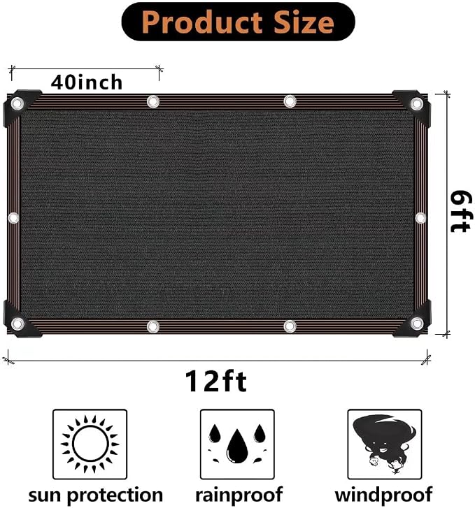 Shade Cloth - 70-90% Sunblock Net - Image 2