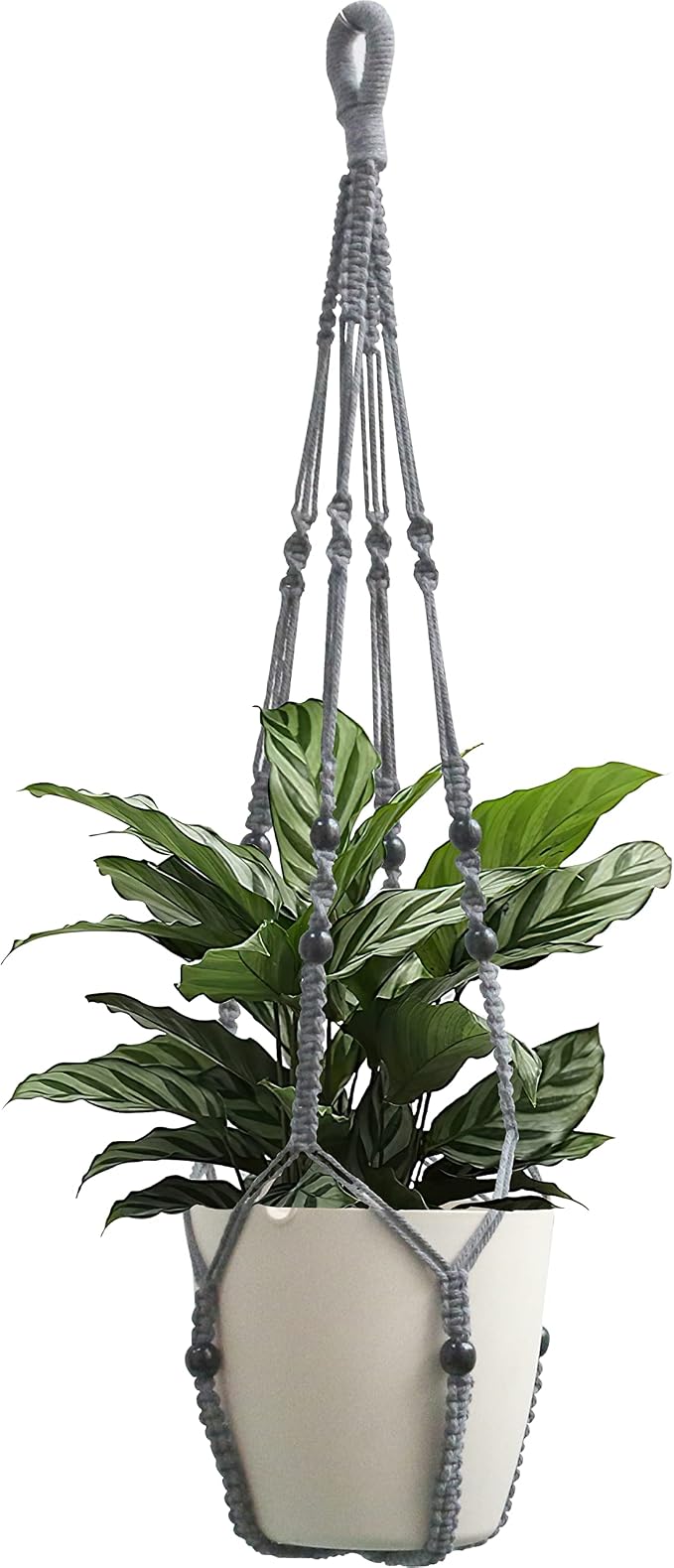 Macrame Plant Hanger Indoor Hanging by BlueMake