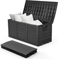 VINGLI 75 Gallon Collapsible Outdoor Storage Box, Simple-to-assemble Plastic by VINGLI