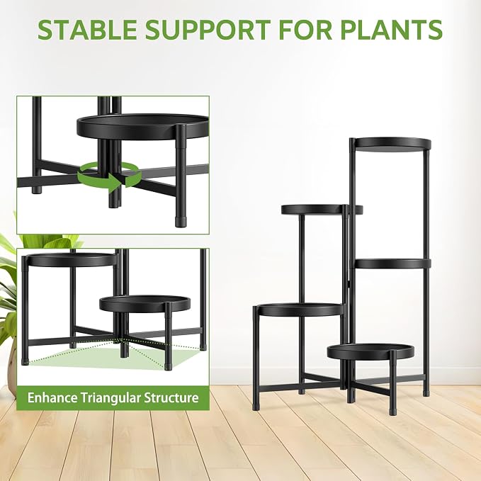 iDavosic.ly 5 Tier Large Plant Stand Indoor - Image 6