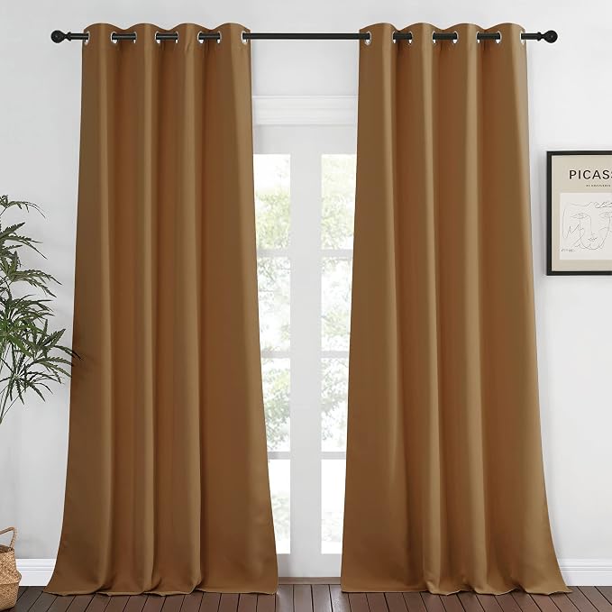 NICETOWN Blackout Window Curtain 90 inch Length by NICETOWN
