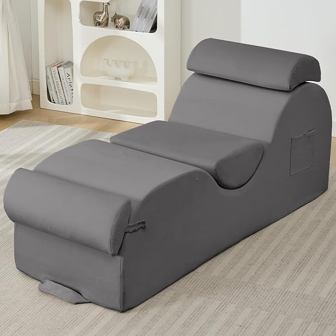 ijuicy Chaise Lounge Chair for Exercise, Indoor Lounger by ijuicy