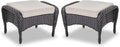 Belord Outdoor Ottomans for Patio Foot Rest by Belord