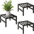 IBUYKE 3 Pack Metal Plant Stand Indoor Outdoor, Heavy Duty Small Flower Pot by IBUYKE