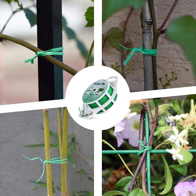 Twist Ties - All-Purpose Coated 328feet Garden Plant Ties - Image 4