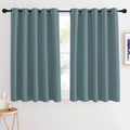 NICETOWN Greyish Blue Blackout Curtain by NICETOWN