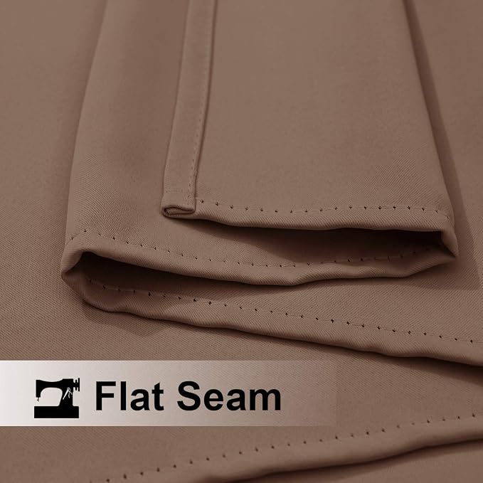 NICETOWN Sliding Door Curtain for Patio, Thermal Insulated Rustproof Grommet - Image 7