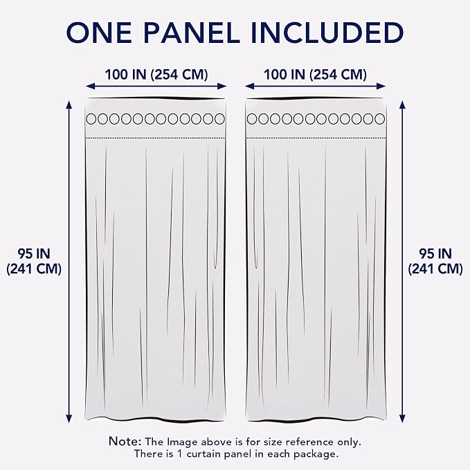 PureFit Outdoor Curtains for Patio Waterproof Weatherproof, UV Resistant - Image 6