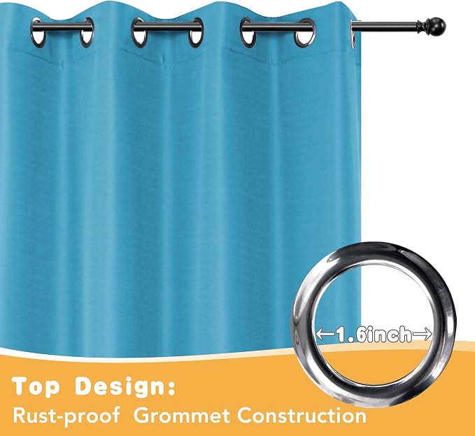 HolidayIdeas Extra Wide Outdoor Curtains - Image 4