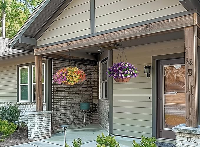 Heybe Hanging Baskets Chains 23 Inches 4 Leads Hanging Chains Flower Pot Hanger - Image 7