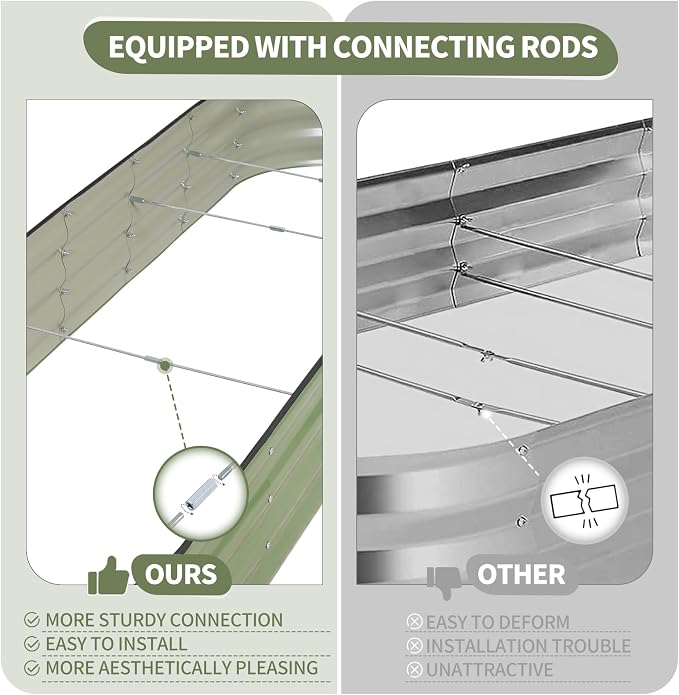 Galvanized Raised Garden Bed - Image 5