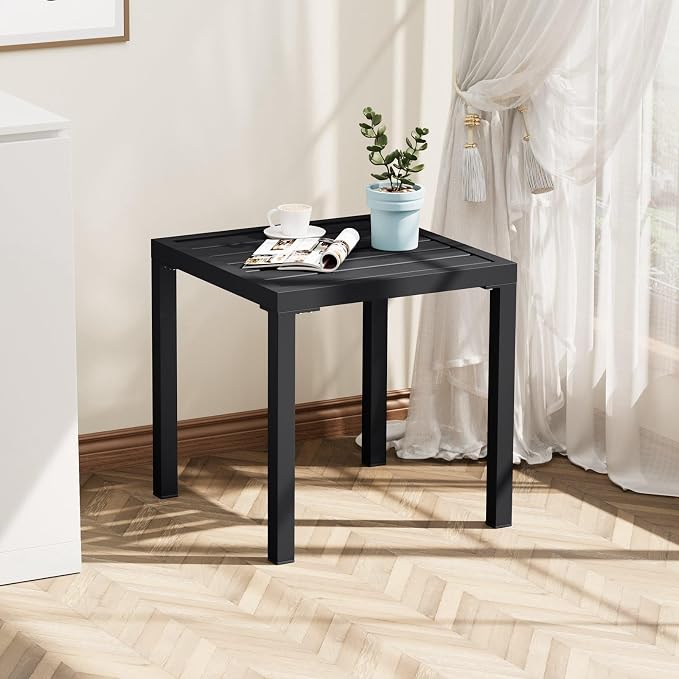 Crestlive Products Outdoor Side Table, Weather Resistant Design - Image 7