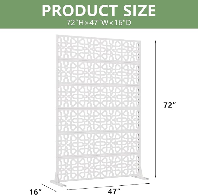 Casaphoria Metal Privacy Screen Outdoor - Image 4
