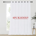 NICETOWN Sliding Door Curtain Extra Wide and Long, Thermal Insulated Large by NICETOWN