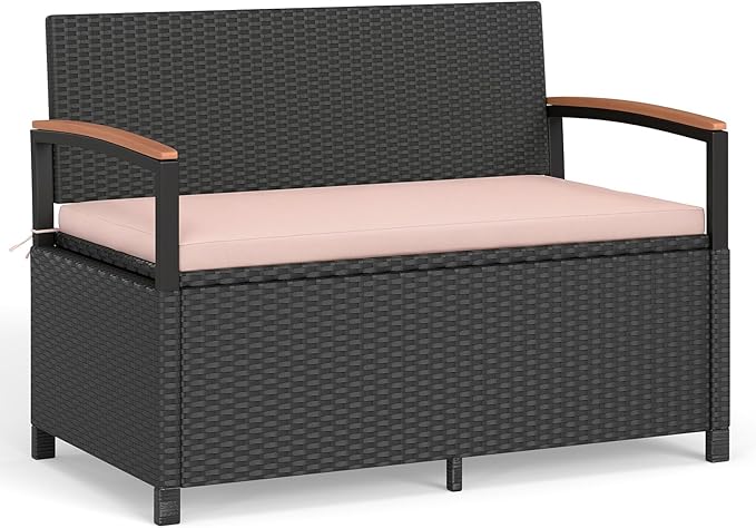 Tangkula 46 Gallon Outdoor Bench by TANGKULA