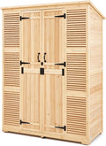 VEVOR Outdoor Storage Shed, Oversize Wooden Outside Storage Cabinet by VEVOR