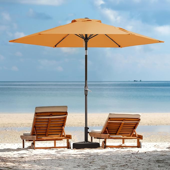 JEAREY 7.5FT Patio Umbrella Market Table Umbrella - Image 5