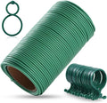 118 Feet Soft Plant Tie Green Twist Garden Ties by TELENT+OUTDOORS