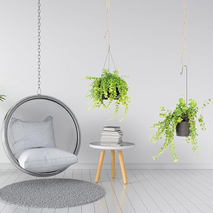 4 Pcs Hanging Plant Extender Macrame Plant Hanger Extender Large Hanging Rope - Image 6