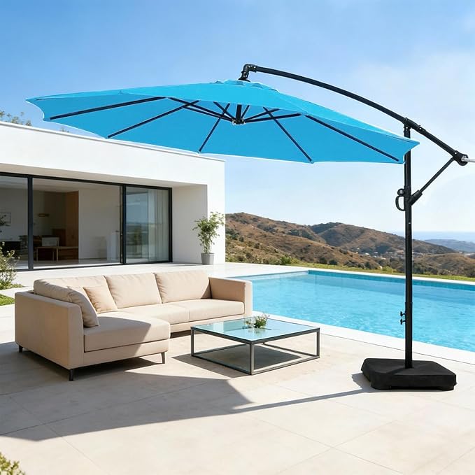 wikiwiki 10ft Patio Umbrella - Image 9