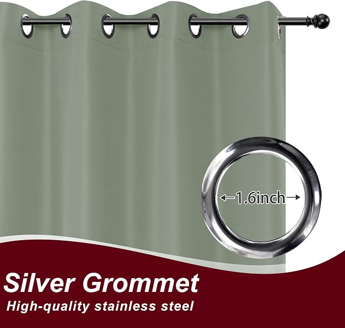 HolidayIdeas Grommet Outdoor Curtains - Image 2