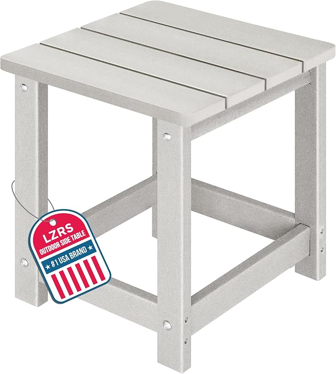 LZRS Adirondack Square Outdoor Side Table by LZRSPET
