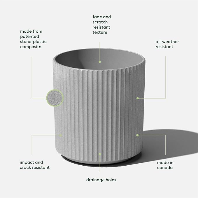 Veradek Demi Series Round Planter - Image 2