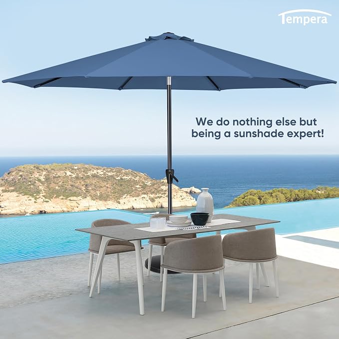 Tempera Patio Market Outdoor Table Umbrella - Image 7