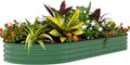 Garvee Galvanized Raised Garden Bed Outdoor, Rust-Resistant Raised Garden Beds by Garvee