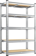 REIBII Garage Shelving, 5 Tier Storage Shelves Load 2400LBS, Adjustable Garage by REIBII