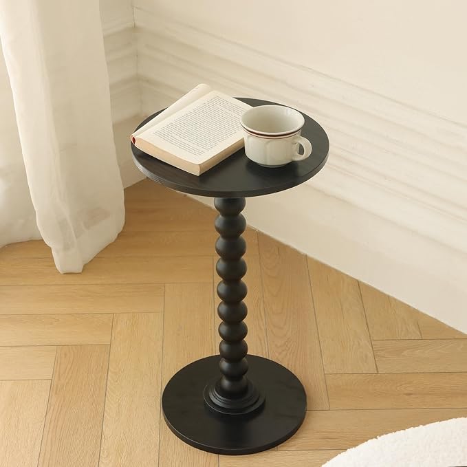 Round Side Table, Small Drink Table - Image 2