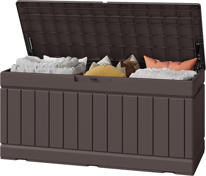 Greesum Outdoor Storage Box 82 Gallon Storage Bin by BuynowfromGreesum