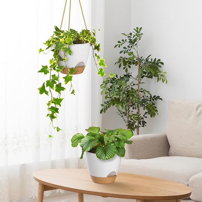 ZMTECH 6.5 Inch Hanging Planters - Image 5