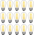 LED S14 Replacement Light Bulbs by GvvooHome
