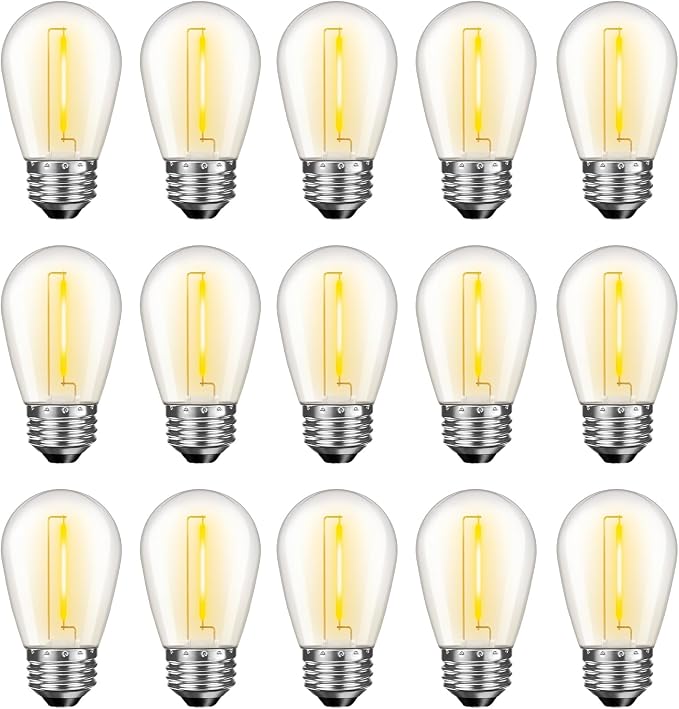 LED S14 Replacement Light Bulbs by GvvooHome