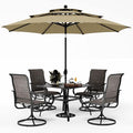 PHI VILLA Patio Dining Set by PHIVILLAThepioneerofcomfortablehouseholdsupplies