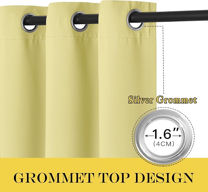 NICETOWN Privacy Room Divider Curtain Thermal Blackout Curtain - Image 5