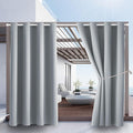 Waterproof Outdoor Curtain W52 x L63 by DivaenCamino