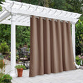 NICETOWN Outdoor Curtains for Patio W100 x L95 inch 2 Pieces, Sun Blocking by NICETOWN