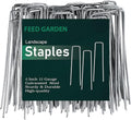 FEED GARDEN 6 Inch 50 Pack Hot-dip Galvanized Landscape Staples Plant Cover by FEEDGARDEN